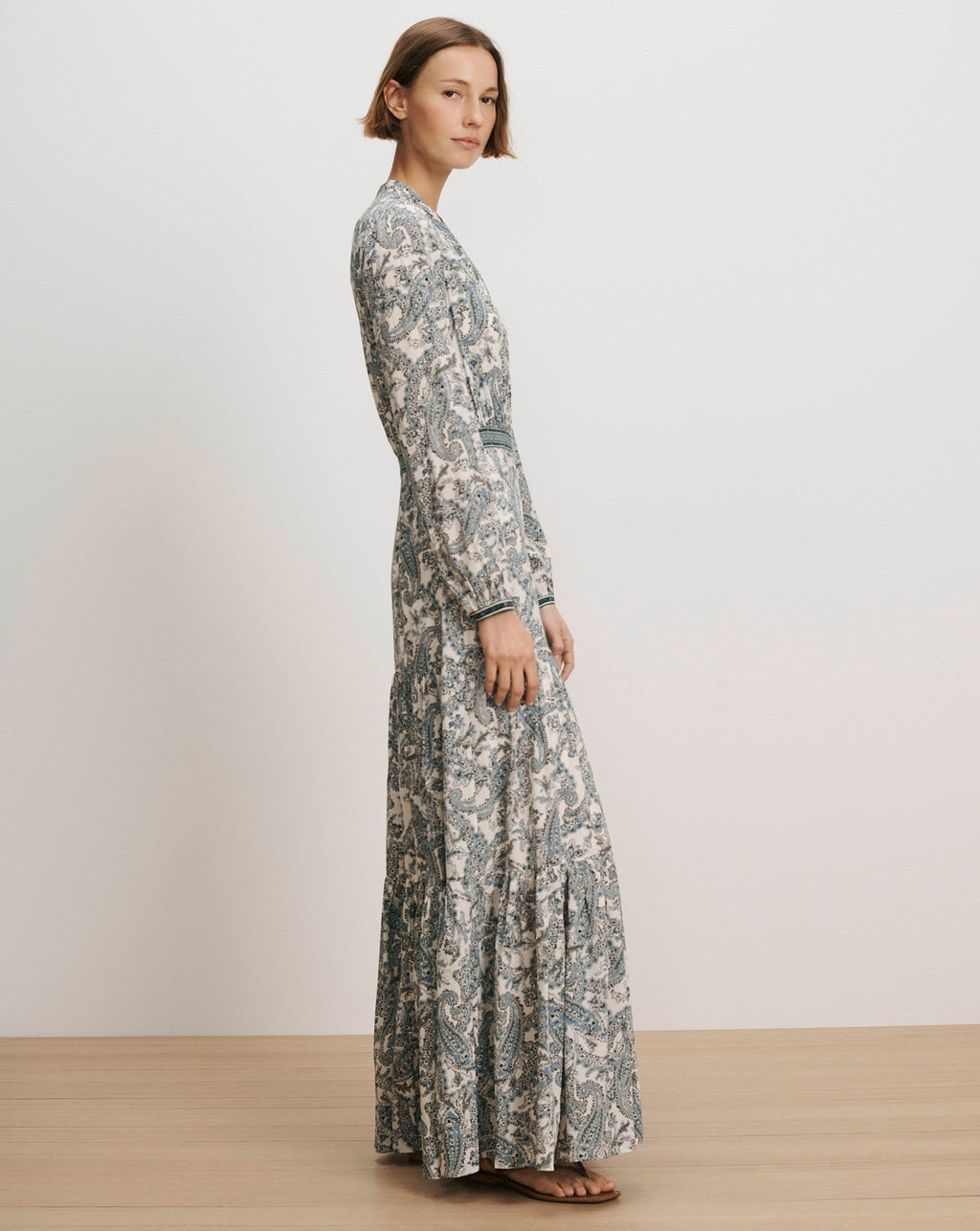 Sama Paisley Maxi Dress - Image 2