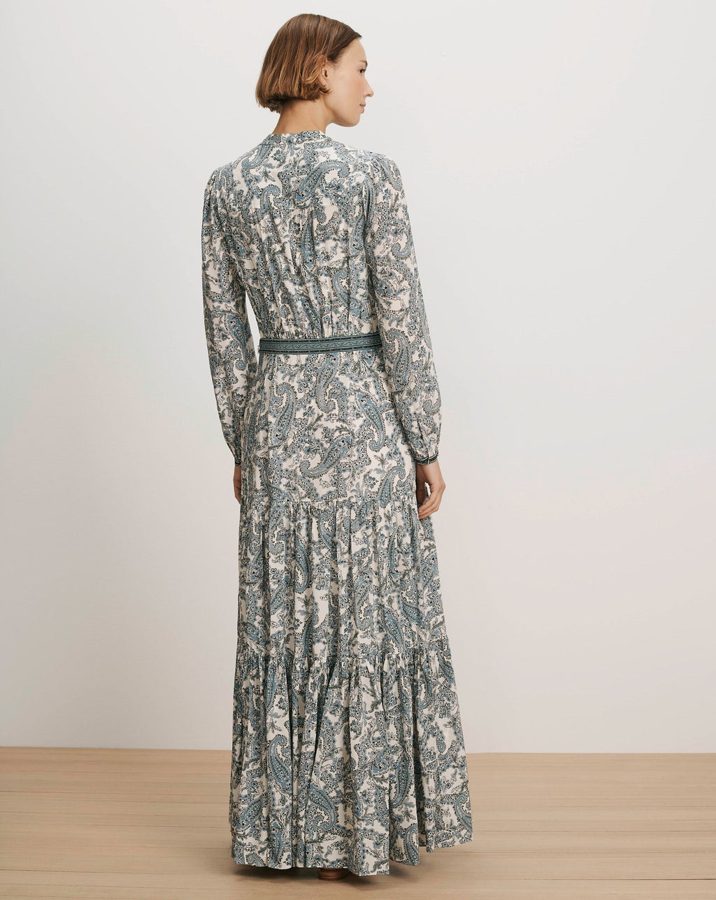 Sama Paisley Maxi Dress - Image 4