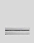 Sateen Fitted Sheet (Light Grey)