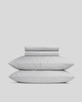 Sateen Sheet Set - Light Grey K/CK
