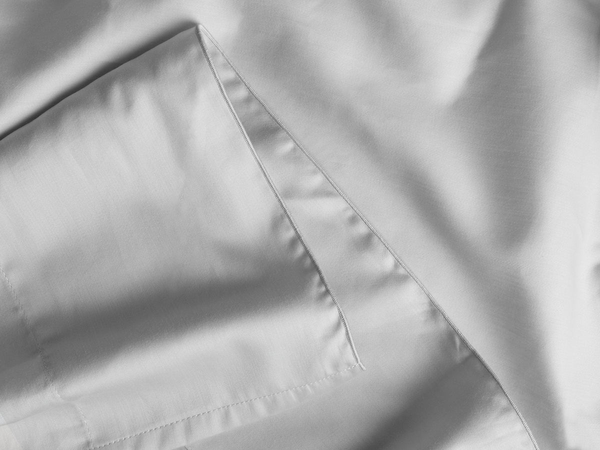 Sateen Top Sheet (Light Grey) - Image 3