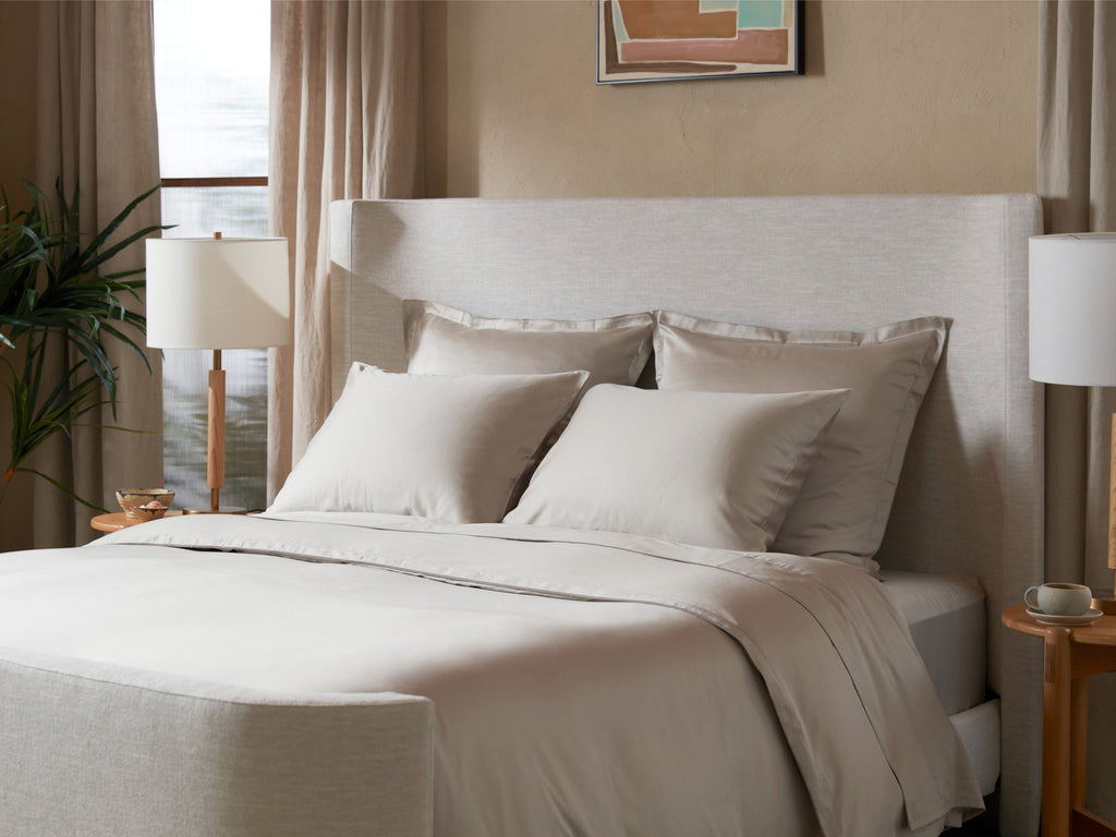 Sateen Pillowcase Set (Bone) - Image 2