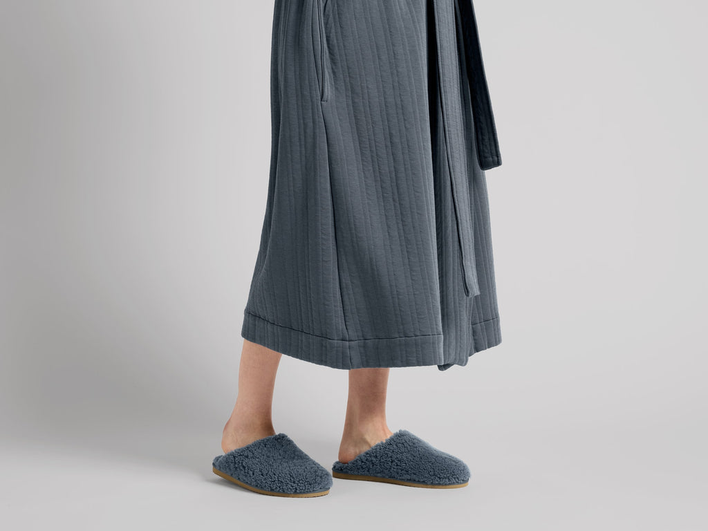 Shearling Wool Clogs (Dusk) - Image 2