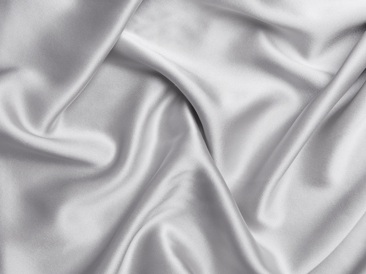 Silk Pillowcase (Light Grey) - Image 3