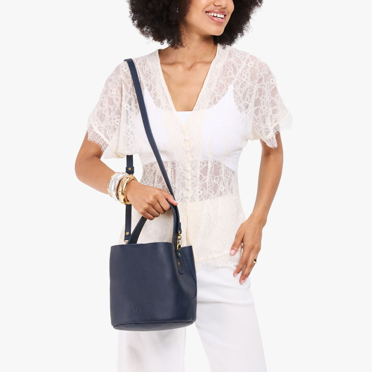 'Almost Perfect' Belle Bucket Bag - Image 133
