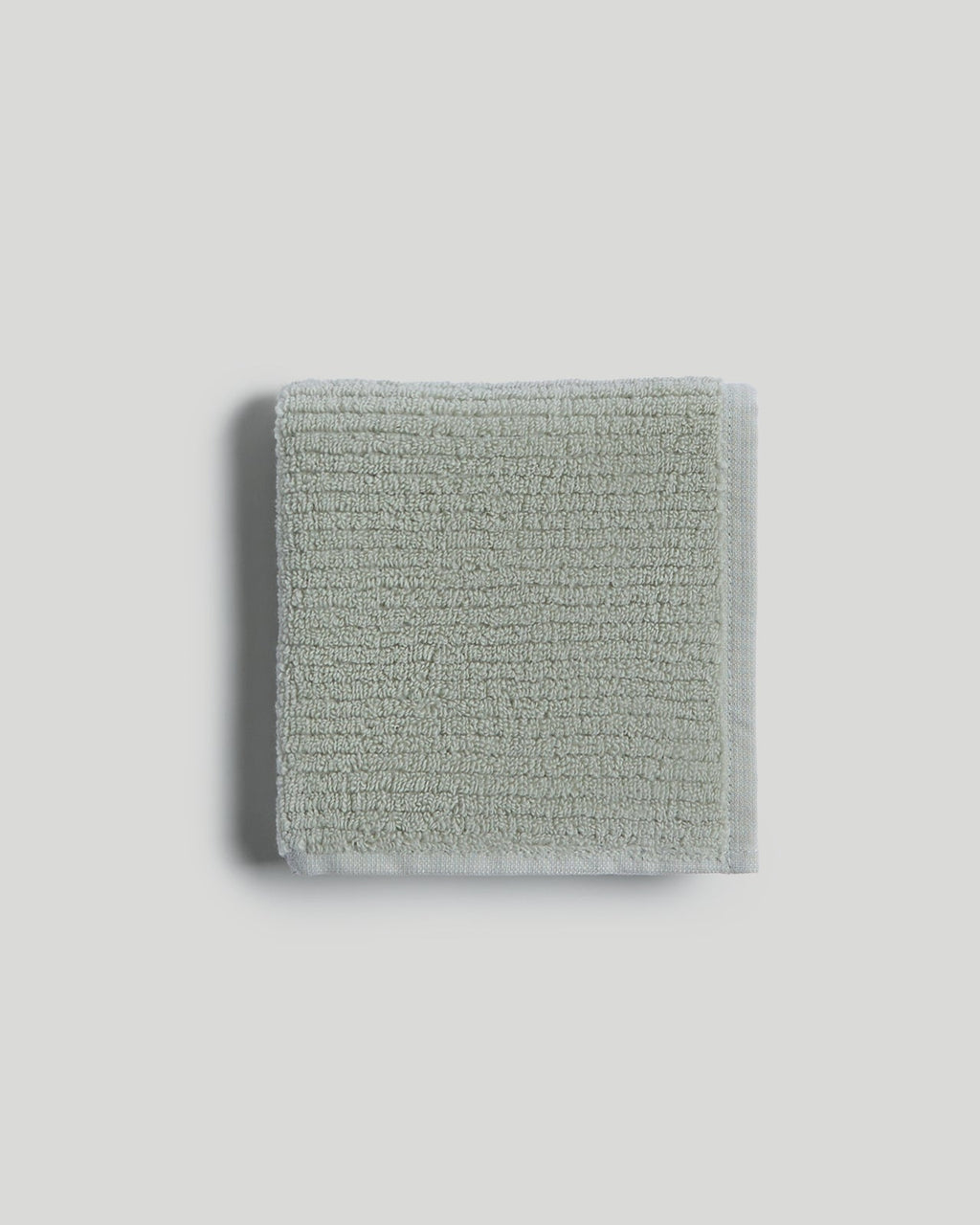 Soft Rib Towels (Sage) - Washcloth