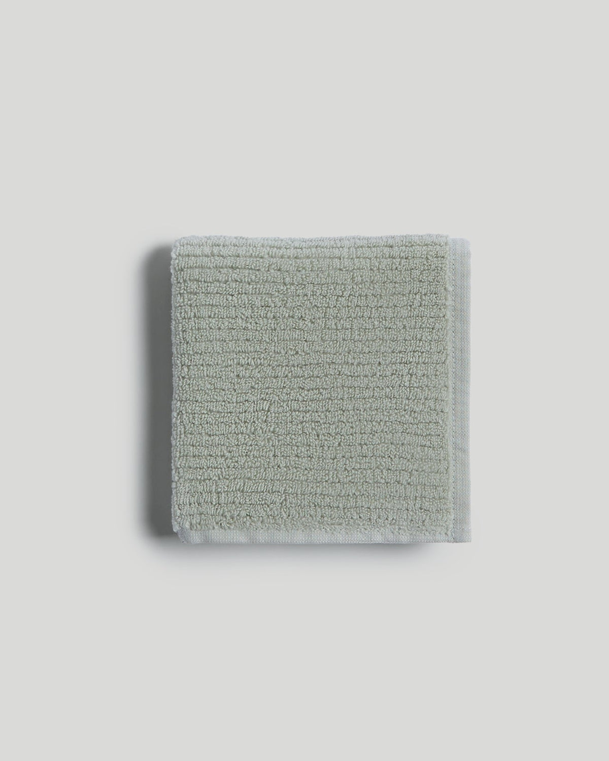 Soft Rib Towels (Sage) - Washcloth