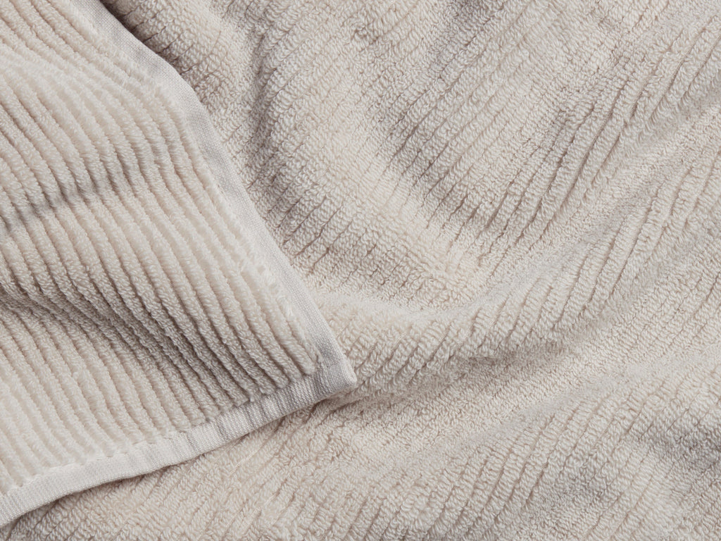 6+6 Soft Rib Bath Bundle - Bone - Image 3