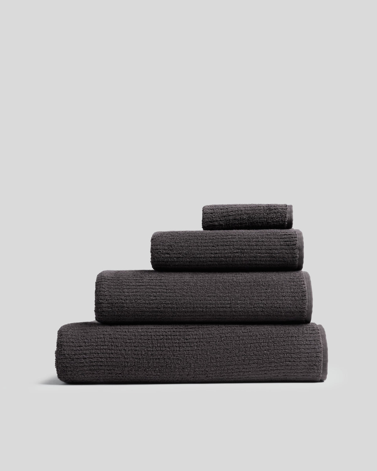 Soft Rib Towels (Onyx)