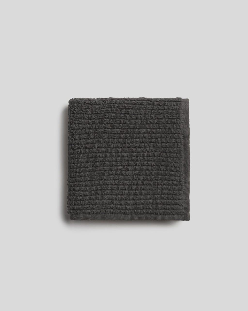 Soft Rib Towels (Onyx) - Washcloth