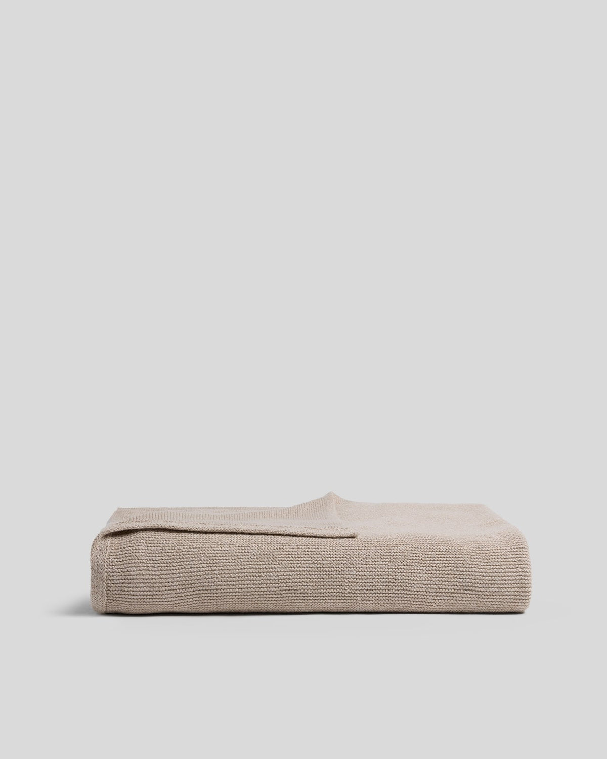 Soft Spun Cotton Throw - FINAL SALE (Natural)