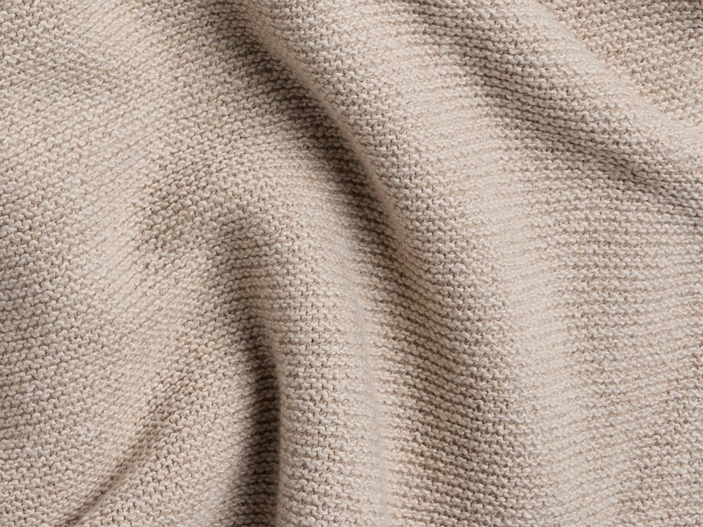 Soft Spun Cotton Throw - FINAL SALE (Natural) - Image 3