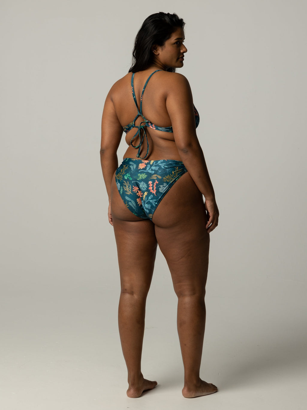 Women's Senara Printed Bikini Top - Image 4