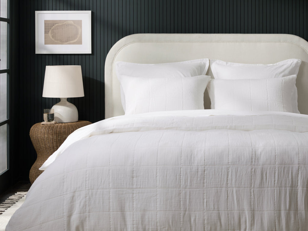 Terrace Gauze Sham Set - FINAL SALE (White) - Image 2