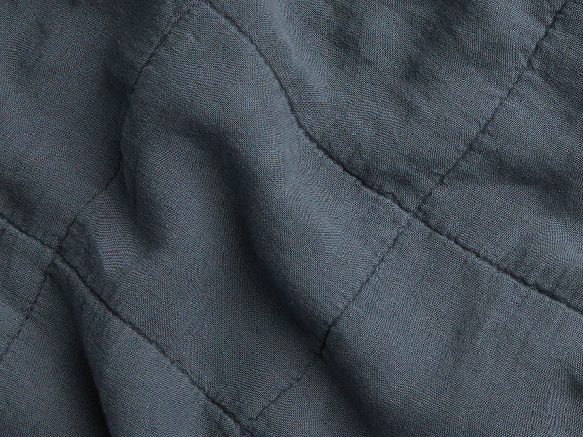 Linen Box Quilted Sham Set (Dusk) - Image 3