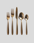 Velo Flatware Set (Brushed Gold)