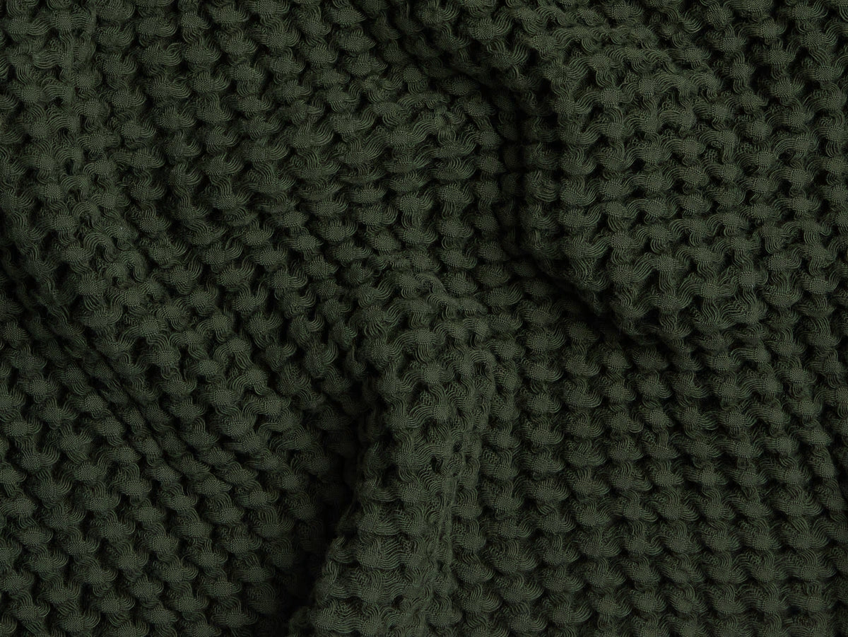 Waffle Towels (Evergreen) - Image 3