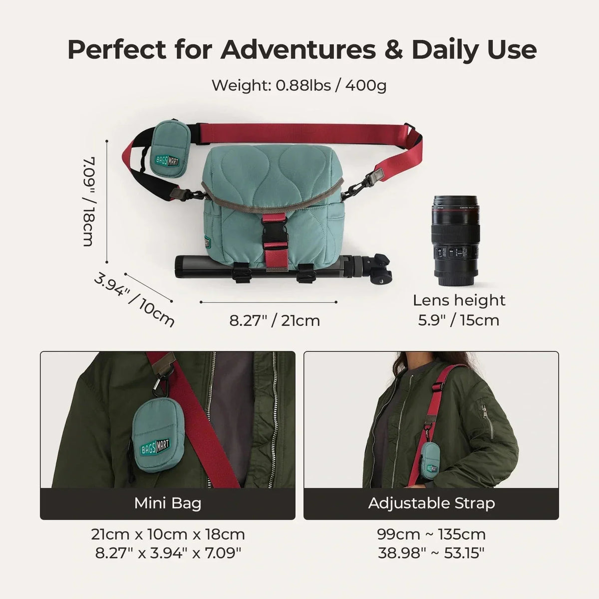 (FREE GIFT) Paz 4L Camera Sling - Image 7